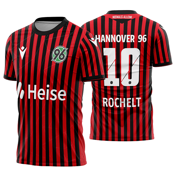 Arte Vetor Camisa Hannover 96 Local 2025-2026