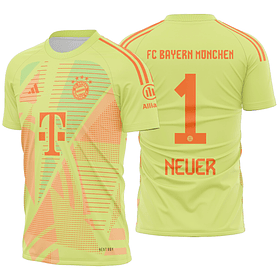 Arte Vetor Camisa Bayern Munchen Goleiro 2024-25