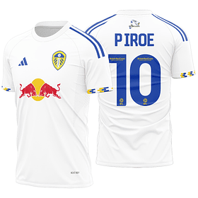 Arte Vetor Camisa Leeds United Local 2025-2026