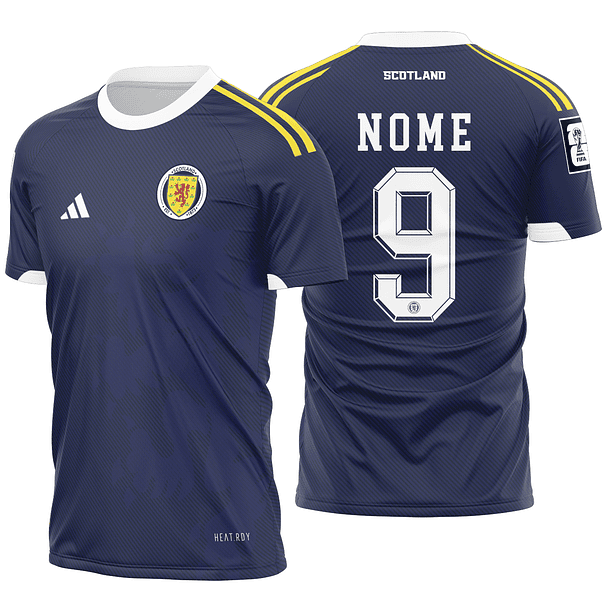 Arte vetor Camisa Escocia Concept 2026