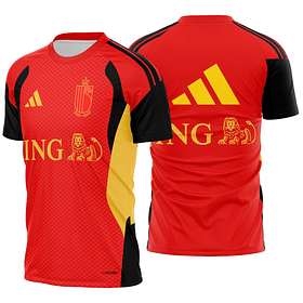 Arte Vetor Camisa Bélgica treino 2026