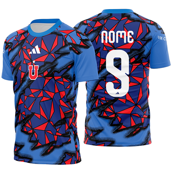 Arte Vetor Camisa Universidad Chile Pre-jogo 2026