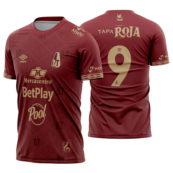 Arte vetor camisa Deportes Tolima Local 2026