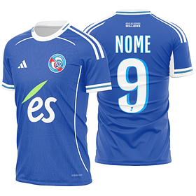 Arte vetor camisa Strasbourg Local 2025-2026