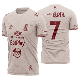 Arte Vetor Camisa Deportes Tolima Visita 2026