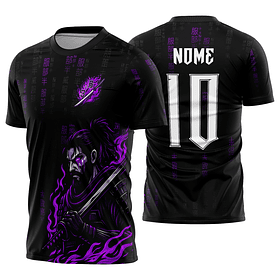 Arte vetor camisa Interclasse samurai Mod-872