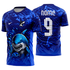 Arte Vetor Camisa Interclasse tubarão Mod-876