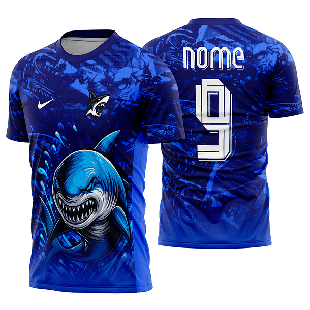 Arte Vetor Camisa Interclasse tubarão Mod-876