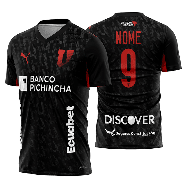 Arte Vetor Camisa LDU Quito Terceira 2026