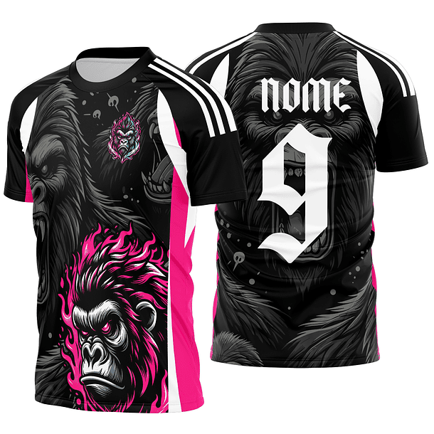 Arte Vetor Camisa Interclasse gorila Mod-883