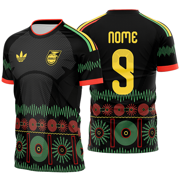 Arte Vetor Camisa Jamaica Visita 2026