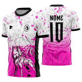 Arte Vetor Camisa Interclasse lobo Mod-884