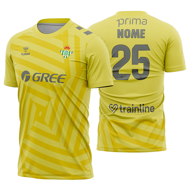 Arte Vetor Camisa Real Betis goleiro 2025-2026