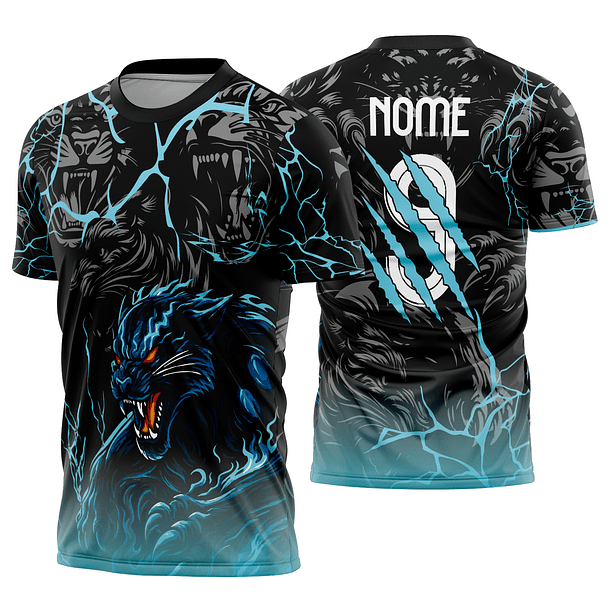 Arte Vetor Camisa Interclasse pantera Mod-885