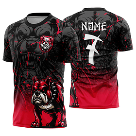 Arte Vetor Camisa Interclasse pitbull Mod-891