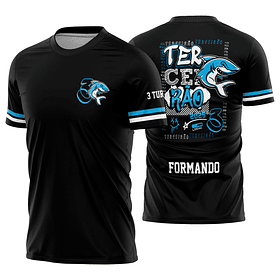 Arte Vetor Camisa terceirão tubarão Mod-318
