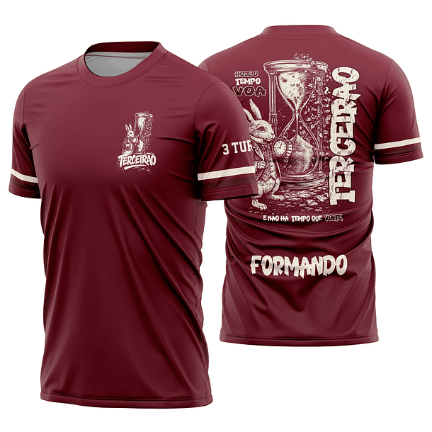 Arte Vetor Camisa terceirão Ampulheta Mod-320