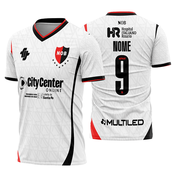 Arte Vetor Camisa Newell's Visita 2026