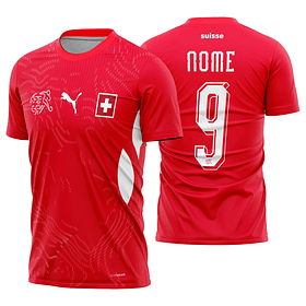 Arte Vetor Camisa Suíça local 2026