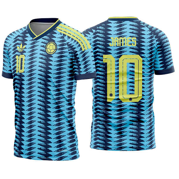 Arte Vetor Camisa Colômbia Reserva 2026