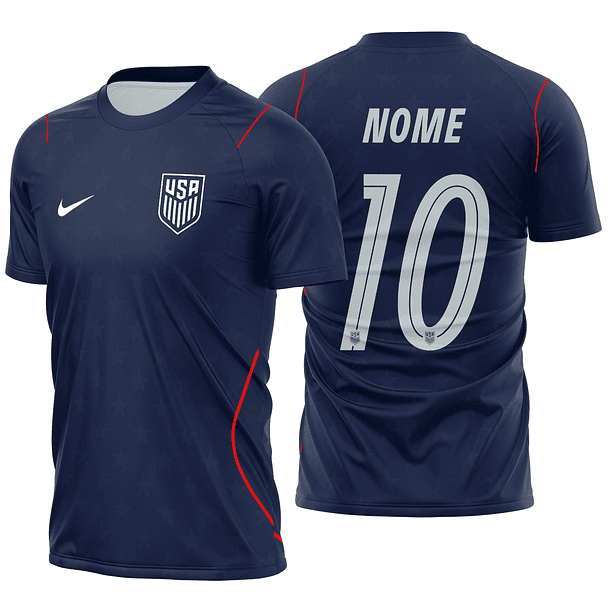 Arte Vetor Camisa Estados Unidos visita 2026