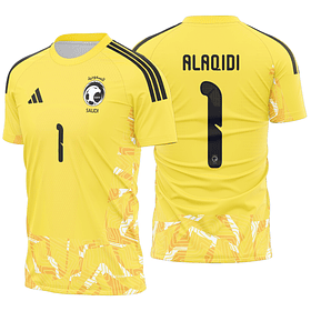 Arte Vetor Camisa Arabia Saudita Goleiro I 2026