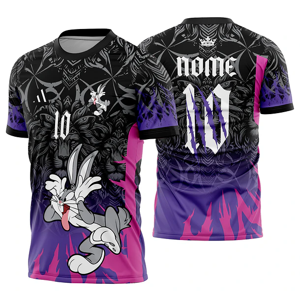 Arte Vetor Camisa Interclasse Pernalonga Mod-718