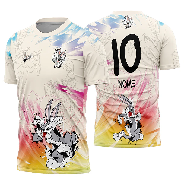 Arte Vetor Camisa Interclasse Pernalonga Mod-696