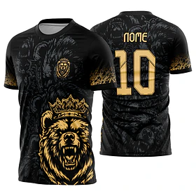 Arte vetor camisa Interclasse Urso Mod-602