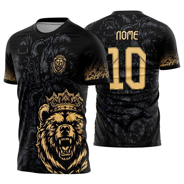 Arte vetor camisa Interclasse Urso Mod-602