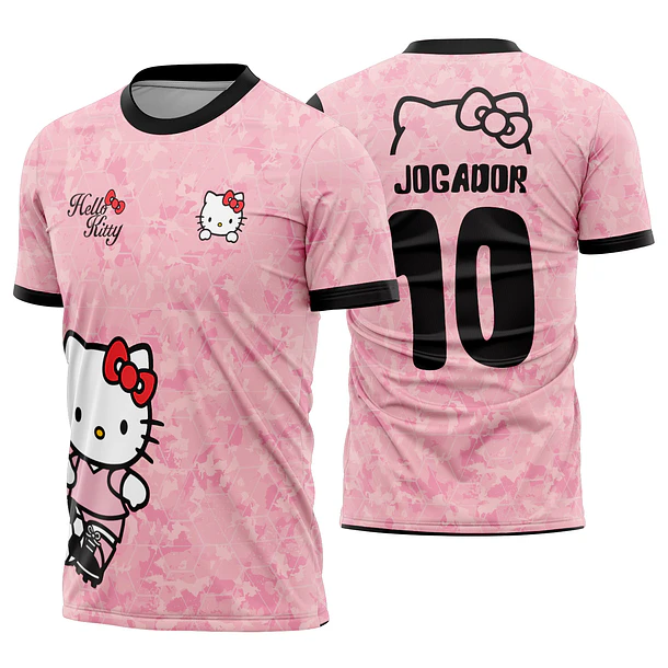 Arte vetor camisa Interclasse Hello Kitty Mod-618
