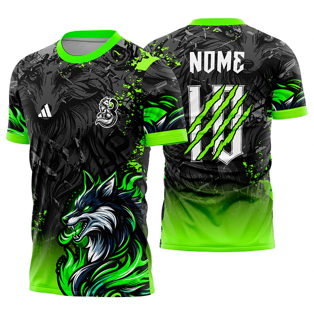 Arte Vetor Camisa Interclasse Raposa Mod-622