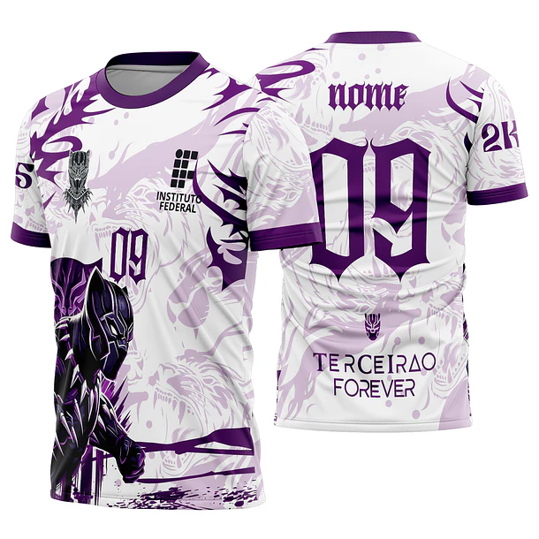 Arte vetor camisa Interclasse Pantera Mod-624