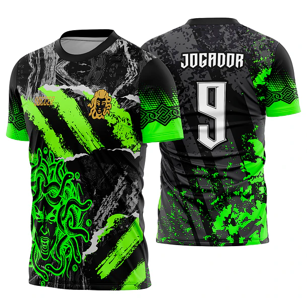 Arte vetor camisa Interclasse medusa Mod-632