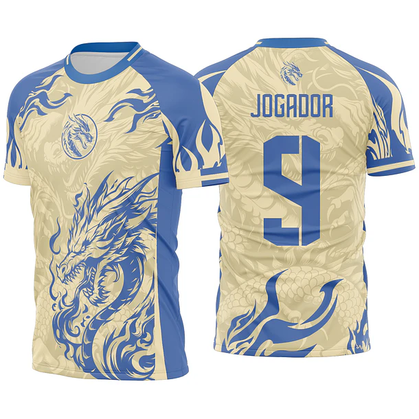 Arte vetor camisa Interclasse Dragão Mod-635