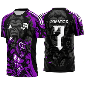 Arte vetor camisa Interclasse gorila  Mod-607