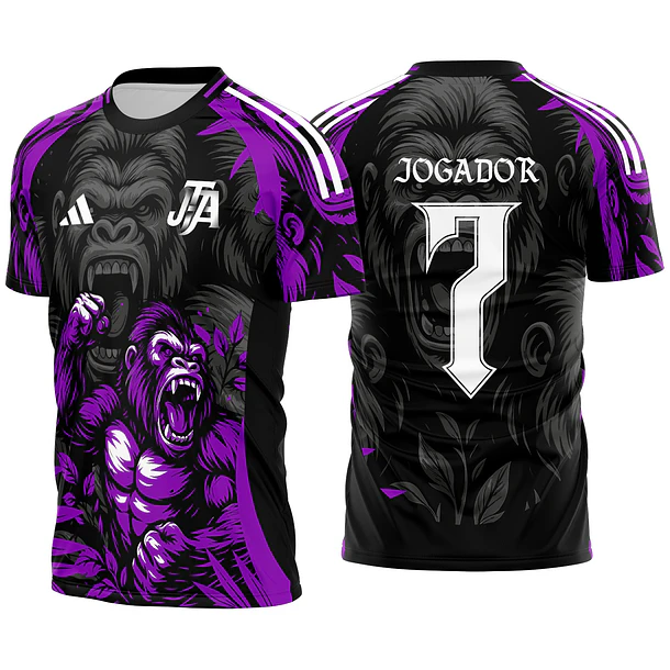 Arte vetor camisa Interclasse gorila  Mod-607