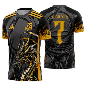 Arte vetor camisa Interclasse Dragão Mod-616