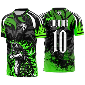 Arte vetor camisa Interclasse raposa Mod-609