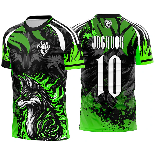 Arte vetor camisa Interclasse raposa Mod-609