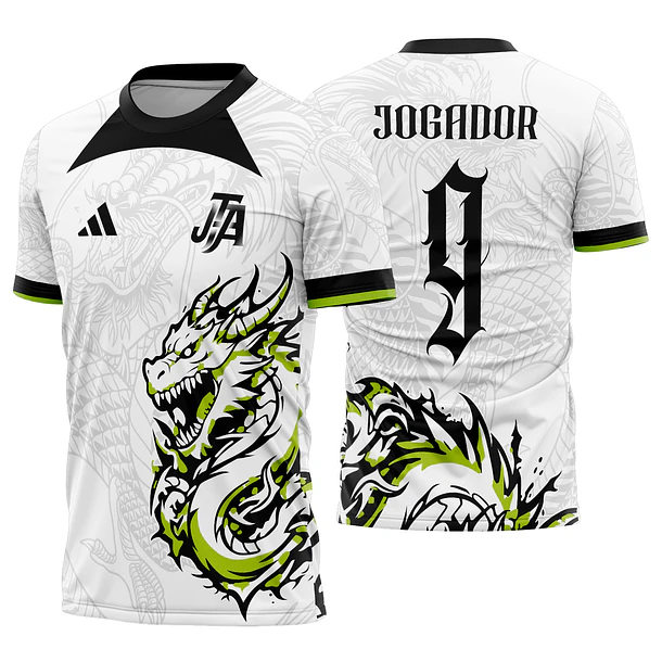 Arte vetor camisa Interclasse Dragão Mod-617