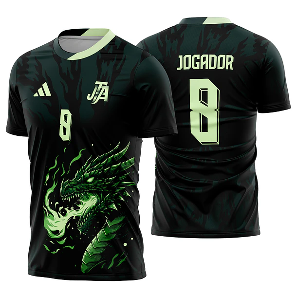Arte vetor camisa Interclasse Dragão Mod-622