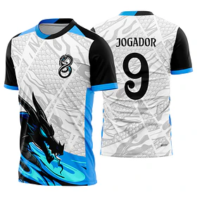 Arte vetor camisa Interclasse Dragão Mod-623