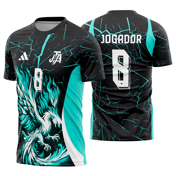 Arte vetor camisa Interclasse Fenix Mod-626