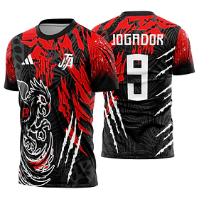 Arte vetor camisa Interclasse Arara Mod-628