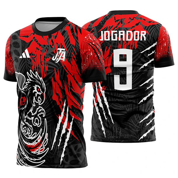 Arte vetor camisa Interclasse Arara Mod-628