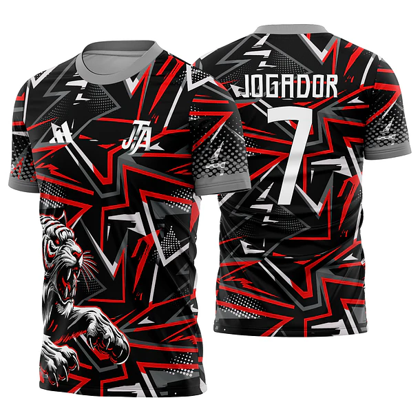 Arte Vetor Camisa Interclasse Tigre Mod-629