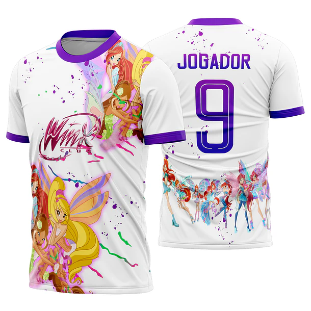 Arte Vetor Camisa Interclasse winxs Mod-630