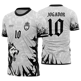 Arte vetor camisa Interclasse Lobo Mod-634