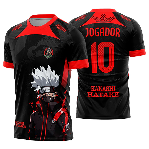 Arte vetor camisa Interclasse  Kakashi Hatake Mod-637
